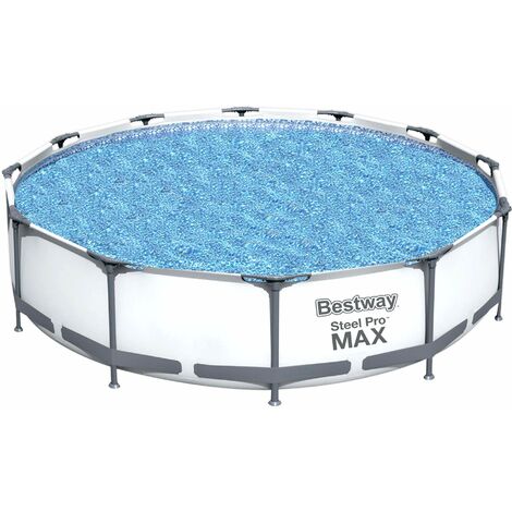 Frame Aufstellpool rund Pool Filterpumpe mit Weiß x 76cm BESTWAY Set 56416 366