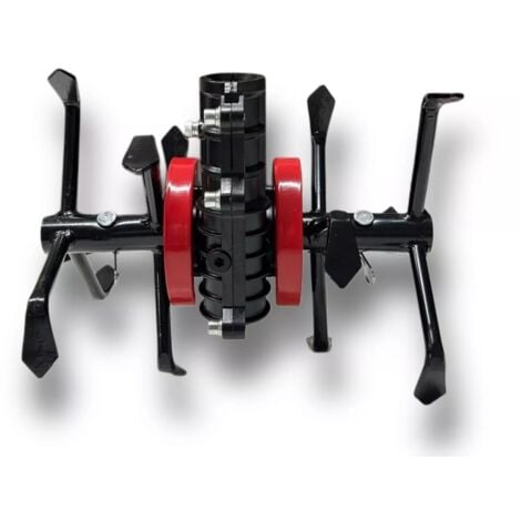 21 SHOP® Kit Zappetta Decespugliatore Slim 9 Denti Ø26 Mm Per Orto - Foto 6