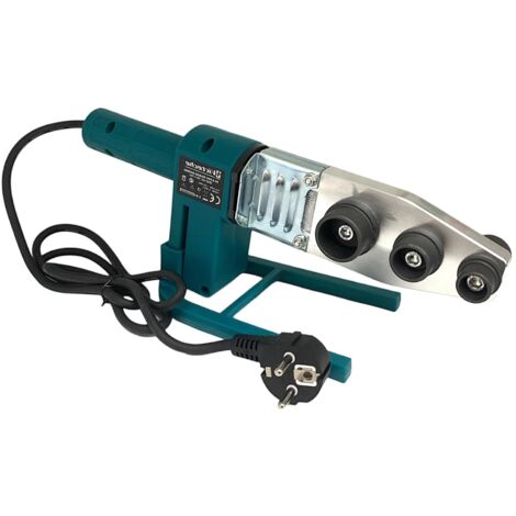 POLIFUSORE SALDATORE 1500W 6 MATRICI PER SALDATURA TUBI IN PLASTICA PVC 20 a 32