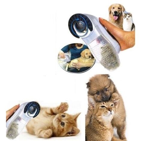 Ferplast Cardatore con Spazzola per Cani e Gatti Gro 5982, Ideale per  Animali a Pelo Medio e Lungo, 17 X 10,5 XH 5 cm