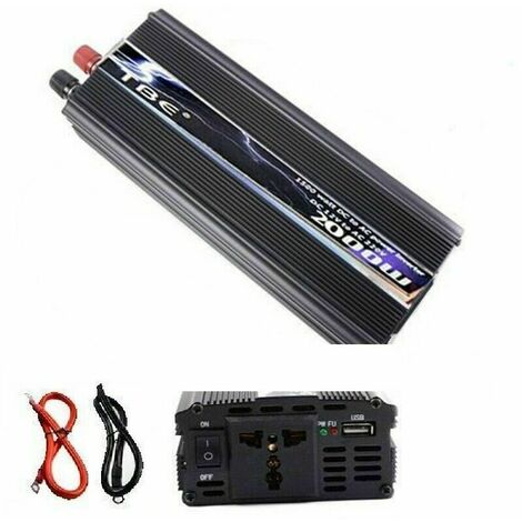 Inverter 5000w watt 12v 220v trasformatore auto campeggio barca pc