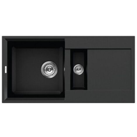 Lavello Elleci da incasso Easy 425 Granitek 59 Antracite LGY42559