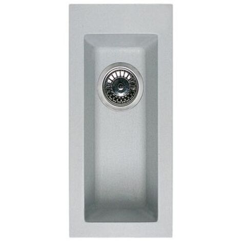 Lavello Elleci Incasso 1 vasca 20x44 Quadra 50 Sottotop Granitek Avena LGQ05051BSO