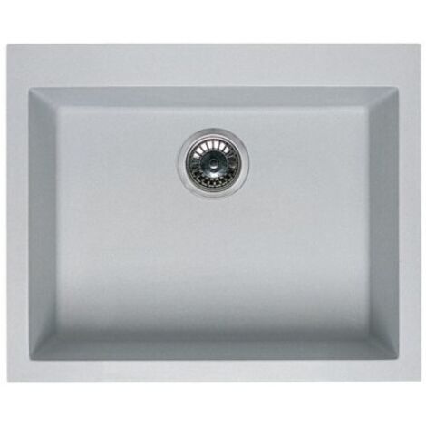 Lavello Elleci Incasso 1 vasca 57x50 Quadra 105 Metaltek Ghisa LMQ10570