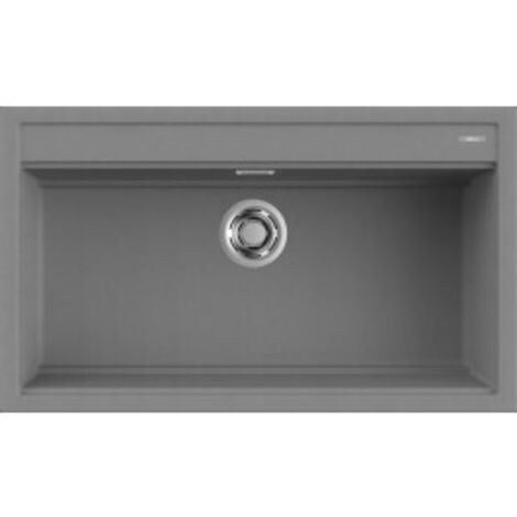 Lavello Elleci Incasso 1 vasca 86x51 Best 360 Metaltek Grigio Titanium LMB36073