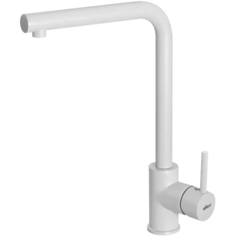Rubinetto Miscelatore Cucina Elleci Trail Granitek Bianco MGKTRA68