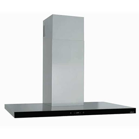 cappe da incasso elleci Leaf Box 90 cm Keratek Plus 86 Nero Black Assoluto KKL90086VST