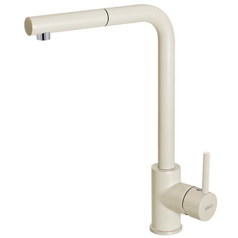 Rubinetto Miscelatore Cucina Elleci Trail Plus Granitek Bianco Antico MGKTRP62 (1/2)