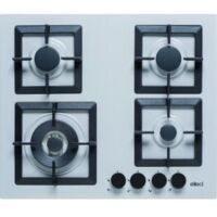 Piani cottura da incasso elleci Plano 60 TCL 4 fuochi Metaltek 79 Grigio Aluminium PMSP60179WS