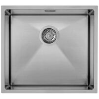 Lavello Elleci Incasso 1 vasca 54x44 Yoga 500 Satinata Inox LIY500SAC