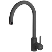 Rubinetto Miscelatore Cucina Elleci Cloud Metaltek Nero Ghisa MMKCLO70