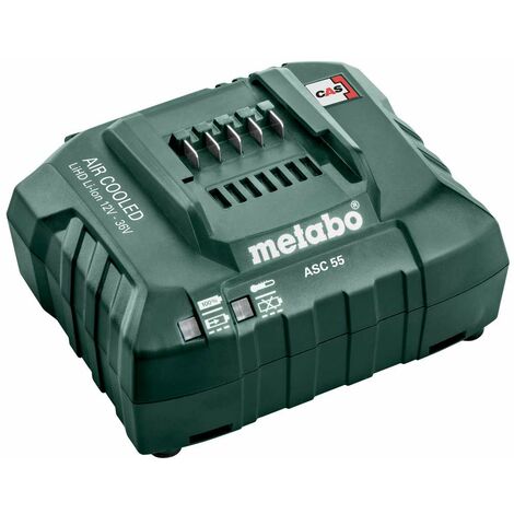 Chargeur ultra rapide Metabo ASC 55,12-36 V "AIR COOLED"