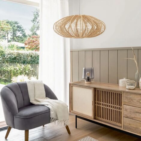 Suspension Tery En Papier D57 Beige Atmosphera