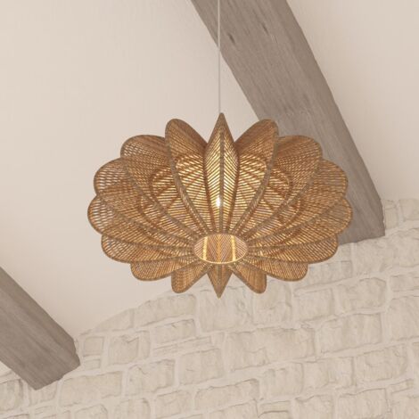 Suspension Tery En Papier D57 Beige Atmosphera