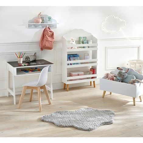 Coffre A Jouets Nuage Blanc Bibliotheque Nuage Blanc Patere Nuage Blanc