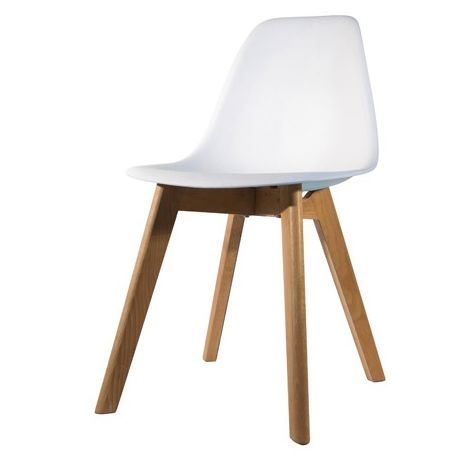 Chaise scandinave blanche - THE HOME DECO FACTORY