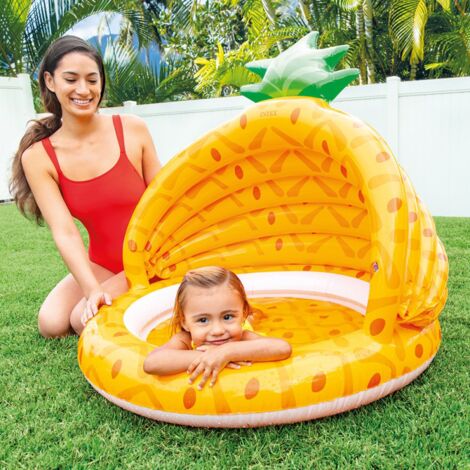 Piscine Bebe Ananas 102 X 94 Cm Intex