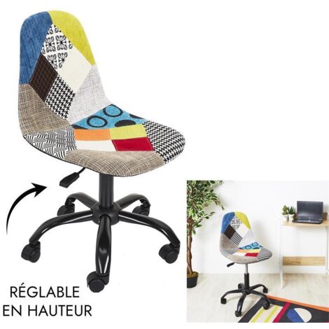 MARK ADLER Chaise Bureau Junior 5.0 Rose - Siège Ergonomique Réglable Pour Enfants