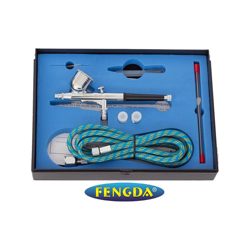 Fengda BD-130K Set aerografo professionale ago e ugello da mm 0,3 