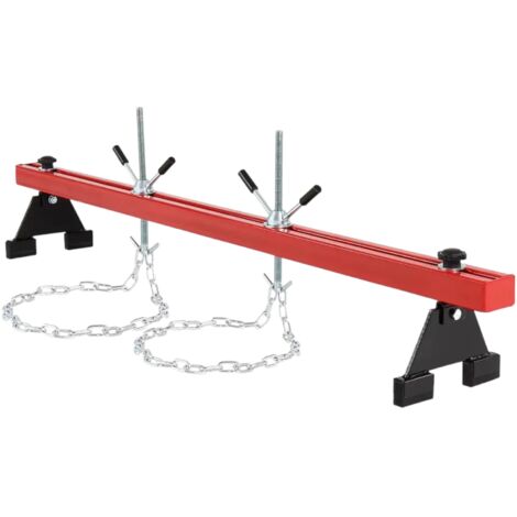 PONTE SOLLEVATORE MOTORE BARRA CARICO 500 Kg TRAVERSA SUPPORTO PARAFANGO MANUTENZIONE AUTO OFFICINA GARAGE