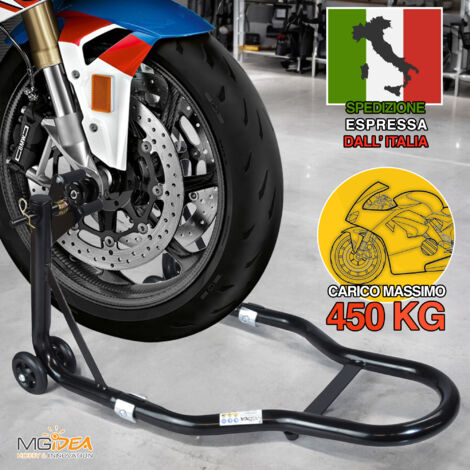 ALZA MOTO ANTERIORE SOLLEVATORE PISTA MOTO BOX GARAGE RIMESSA SUPERBIKE NAKED
