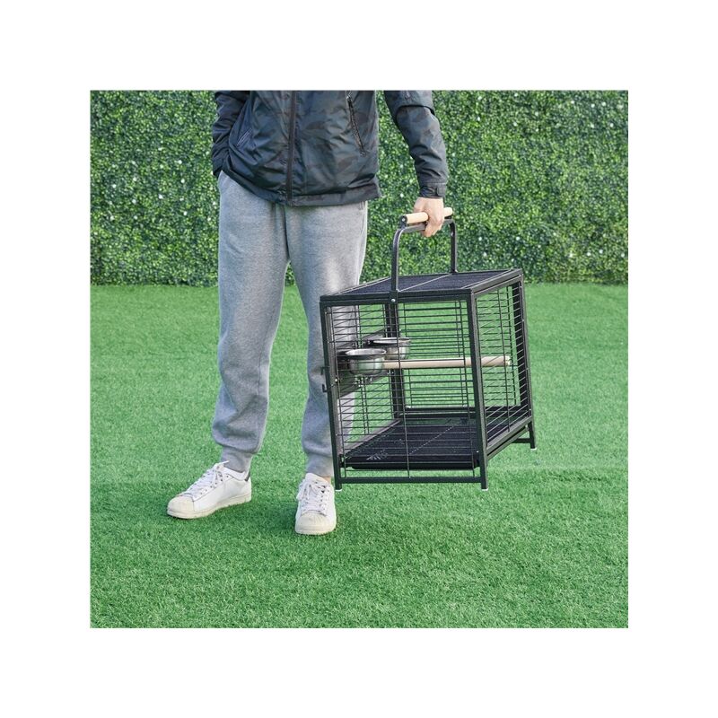  Bird Travel Cage, Portable Small Bird Parrot Parakeet