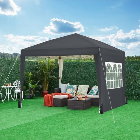 Pop up canopy with sidewalls best sale