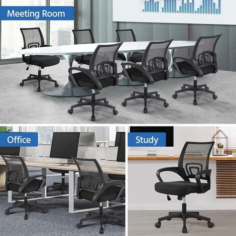 Mid back mesh ergonomic computer desk store office chair