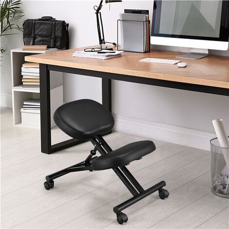 Kneeling chair deals and desk