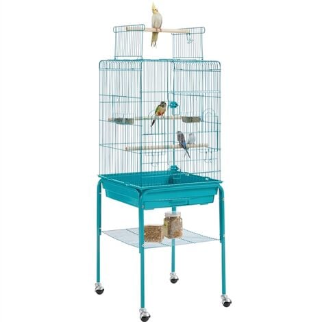 lazy bones open top parrot cage