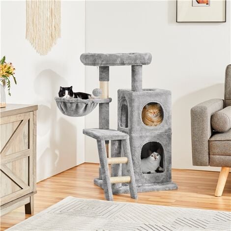 Yaheetech 37" Height Cat Tree, Multi-Level Cat Tree