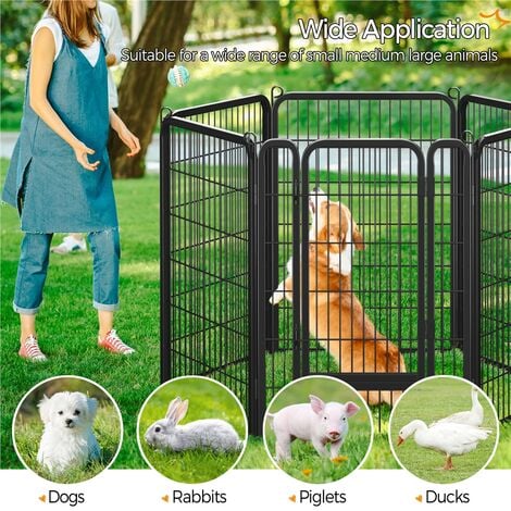 Tall outdoor 2024 dog pen