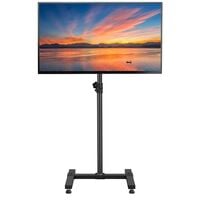 Swivel TV Floor Stand for 13-42 inch LED/LCD/Plasma TVs, Height Adjustable Cantilever TV Stand Slim Corner TV Stand, Max VESA 200x200mm