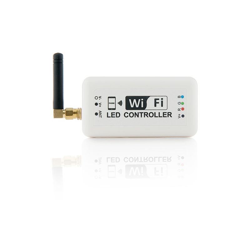 Controllore RGB Wifi 3 Canalei X 4A 12/24VDC 144/288W (TB-WIFI-MINI)