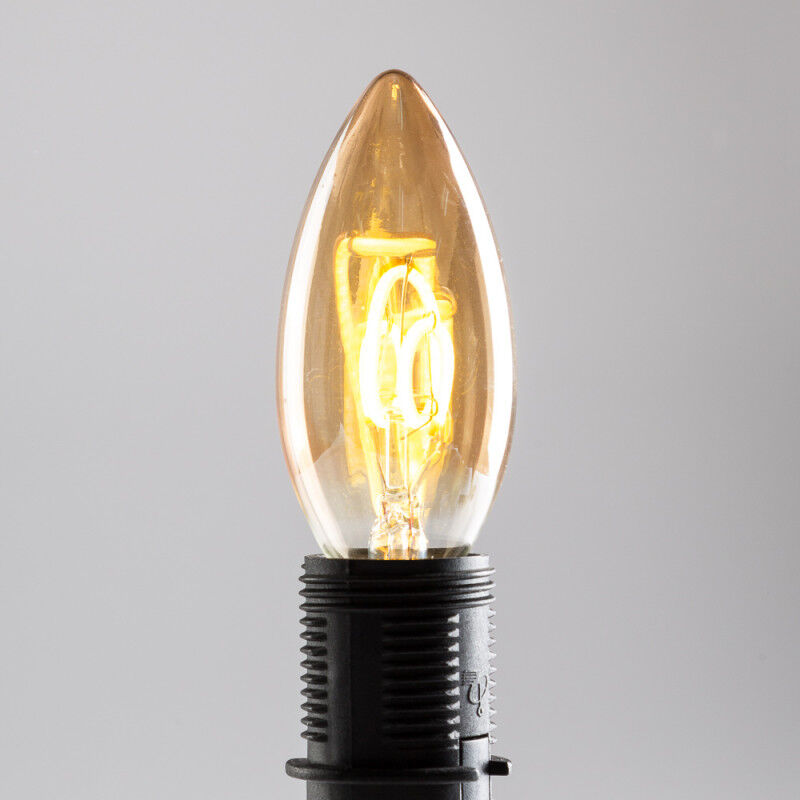 Lampadina LED E14 4W 380Lm 2000ºK Filamento 40.000H [WR-C35-4W-R]  (WR-C35-4W-R)