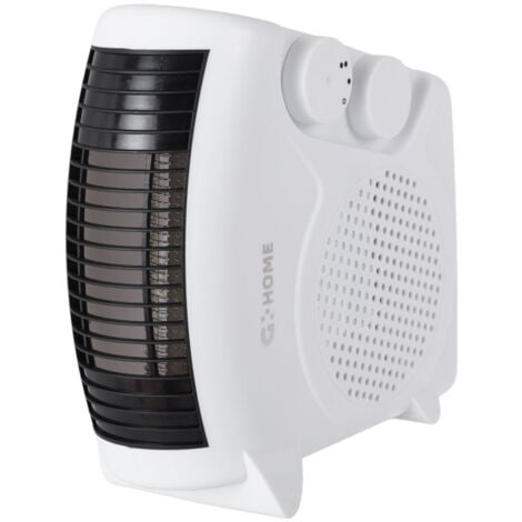 Easycomfort Stufa Elettrica Da Parete Con Telecomando, Temperatura  Regolabile E Timer - Bianco