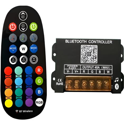 Controller LED musicale RF per app Bluetooth 29 tasti [HLP-YS-BLE-RGBW]