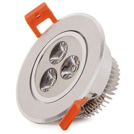Riflettore Downlight LED 3W 300Lm 6000ºK Circolare 40.000H [HO-LEDDOWN-3W-CW]