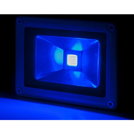 Faretto Proiettore LED 10W 850Lm IP65 Brico Blu 40.000H [BQFS11510B]