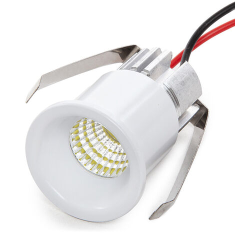Luce a LED Incasso 2W 180Lm 6000ºK "Angela" Circolare Ø36Mm 40.000H [JN-S003-C-CW]