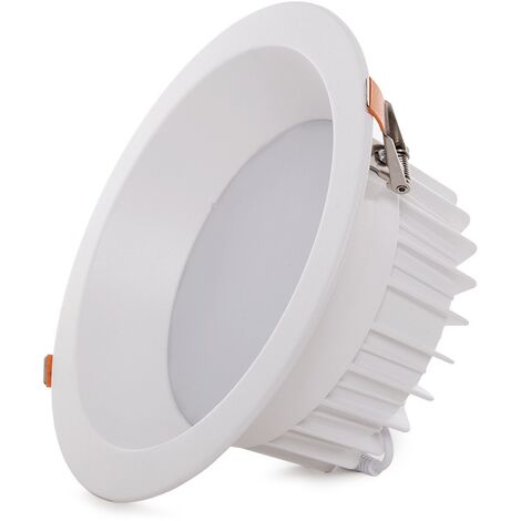 Luce a soffitto a LED rotondo in più piatto 24W 1700LM (192W) ⌀300mm -  bianco del giorno 6000K