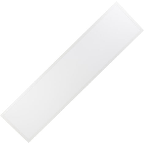 Pannello LED Superslim 40W 4000Lm 6000ºK 120x30Cm Cornice Bianca Driver Lifud 40.000H [HO-LM5264-CW]
