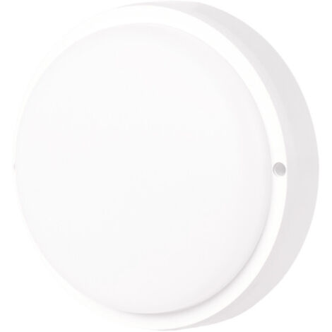 Lampada Soffitto LED VivaLet 24W 2400LM 4000K 30cm, IP54 Impermeabile Rotonda Per Bagno, Cucina, Corridoio, Bianco