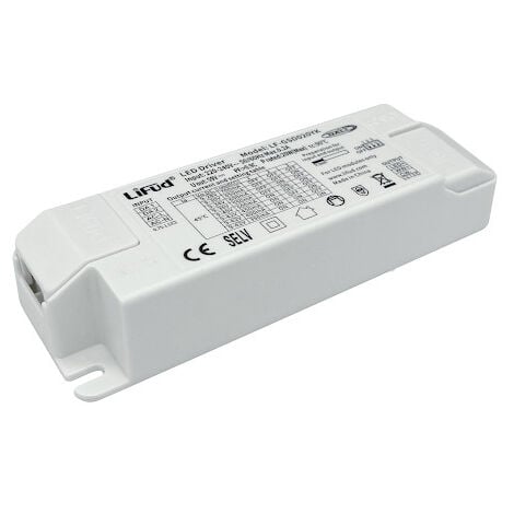 Alimentatore Led Driver CC 350mA 30-42VDC Dimmerabile Triac Edge Dimmer  Trasformatore Corrente Costante - Expo Light s.r.l.