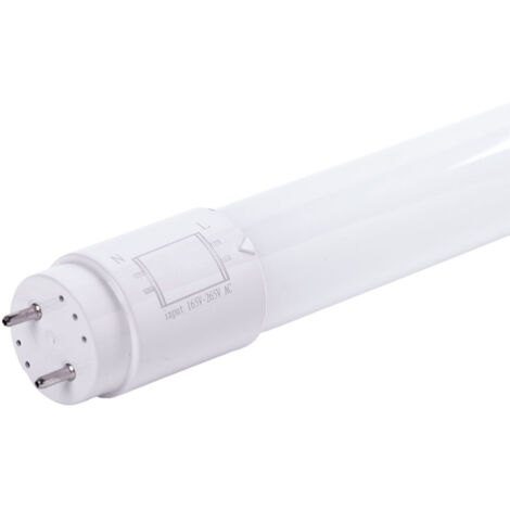 Tubo LED T8 9W 1.440Lm 4000ºK Vetro 60Cm Connessione 2 40.000H  [HO-T8GL60-9W-W]