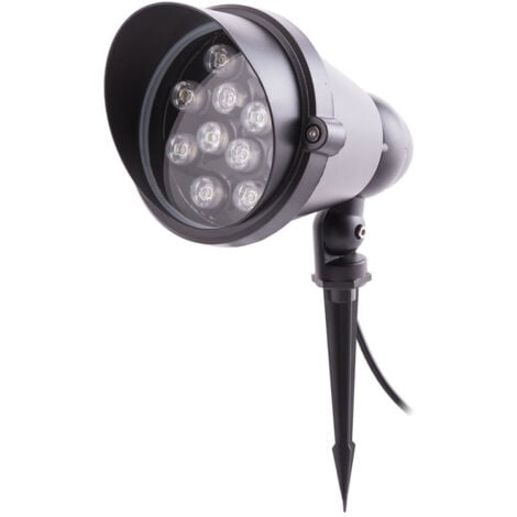 Plafoniera led quadrata EVER a parete da esterno 30W 2400LM 4000K IP65