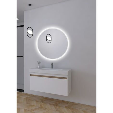 Specchio BagNo illuminato Bélgica Ø70Cm Bianco Freddo [LIMEX-BELG003/70]  (LIMEX-BELG003/70)