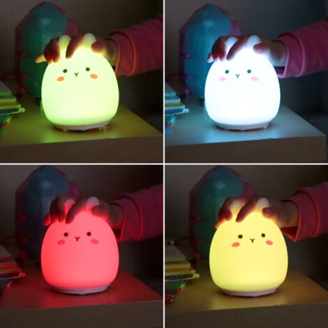 Lampada a led notturna da tavolo regolabile per bambino Rabbit