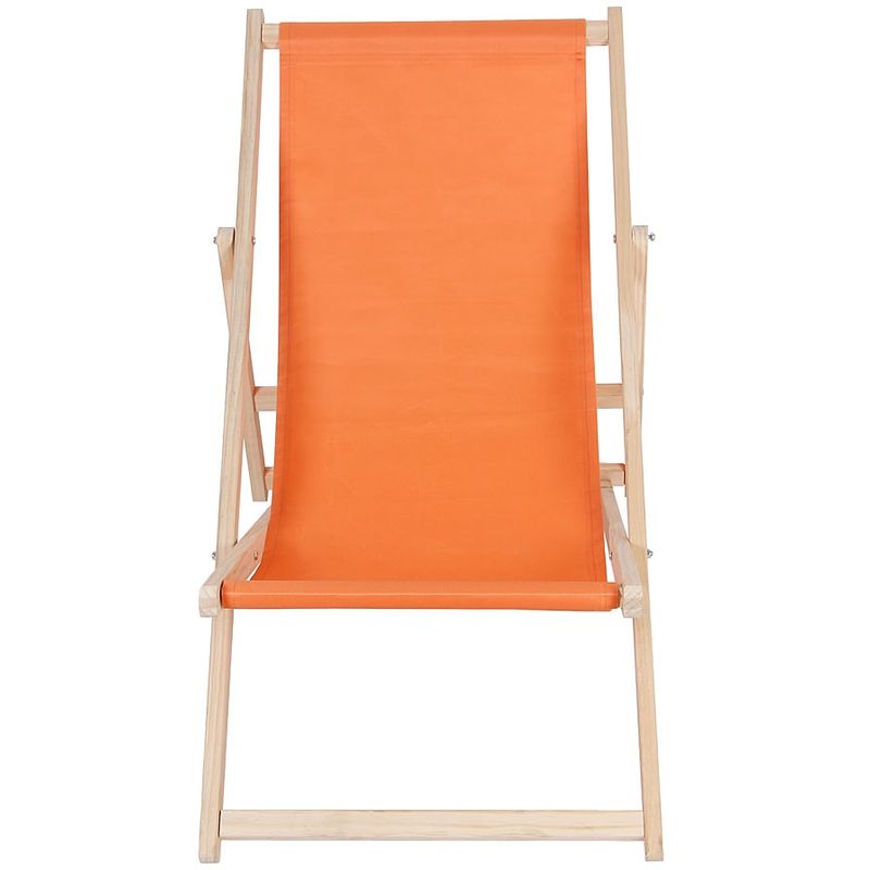 SEDIA A SDRAIO lettino da spiaggia in legno e tessuto giallo pieghevole 120  kg EUR 45,99 - PicClick IT