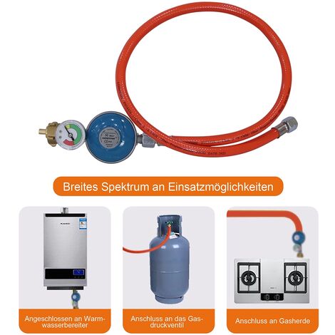 VALVOLA DI RIDUZIONE pressione gas ottone premium per propano acetilene